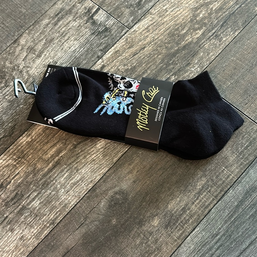 New PerrisSocks Official Mötley Crüe Ankle Socks Men's Shoe Size 7-12
